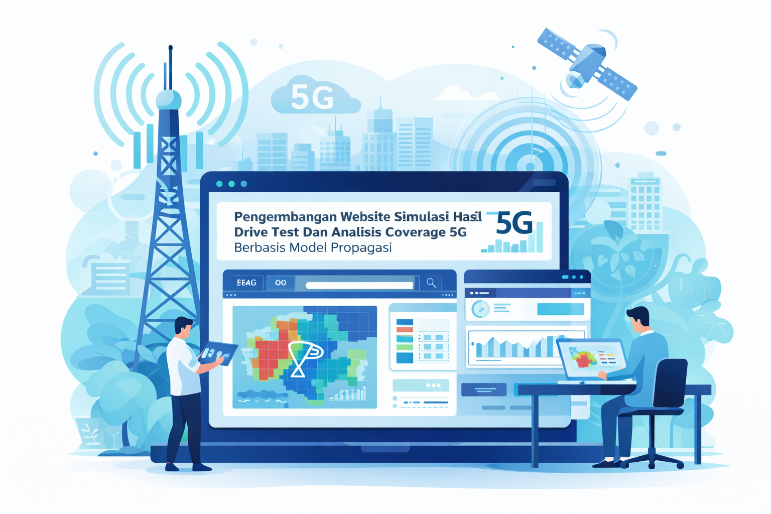 Ilustrasi Sistem 5G